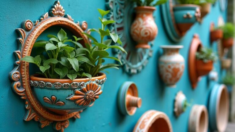 artisan made ceramic planter