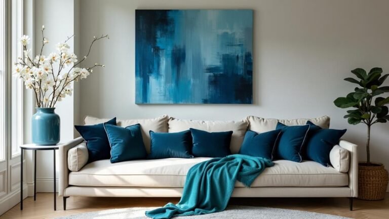 blue decor for harmony