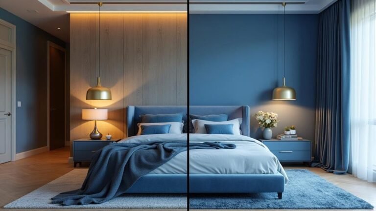 choosing blues for bedroom