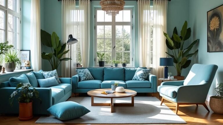 creating harmonious blue furniture