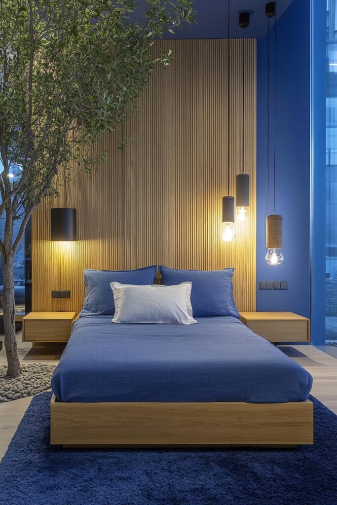 blue bedroom oasis