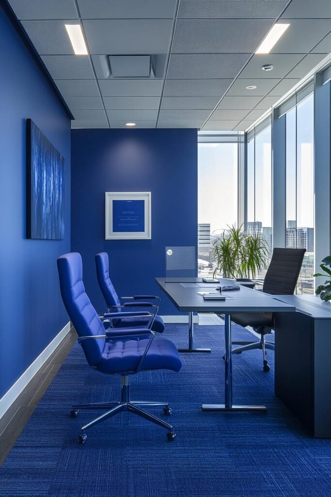 traditional office setting