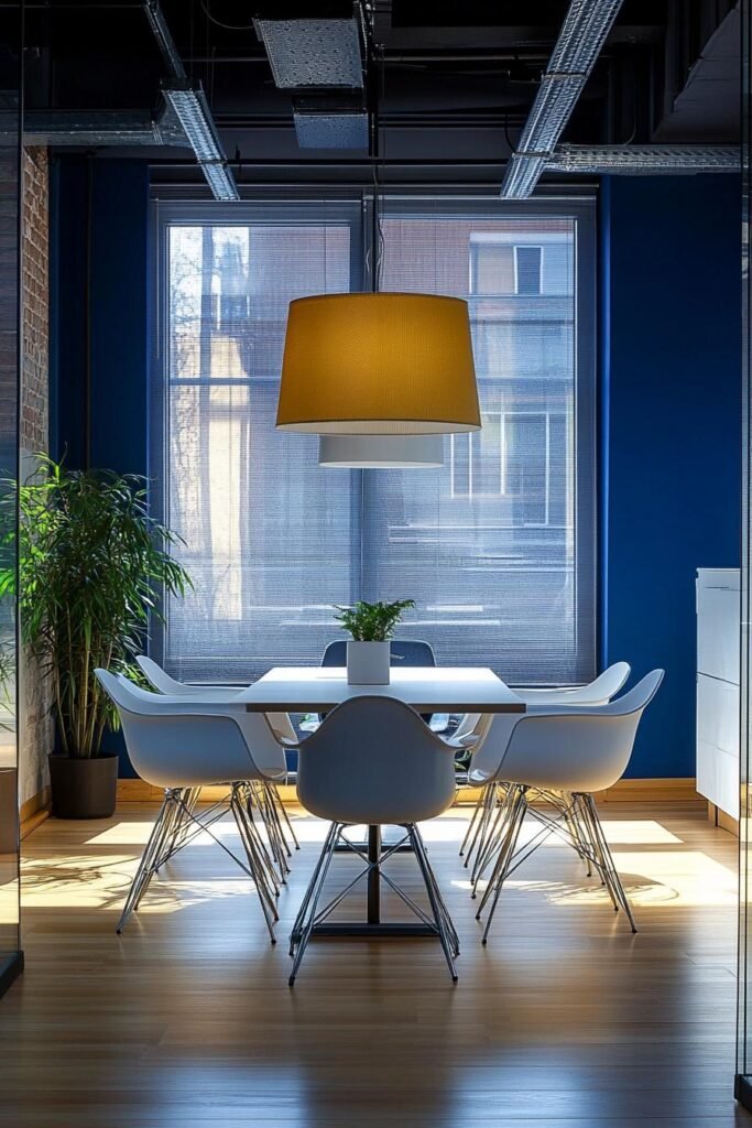 traditional office setting