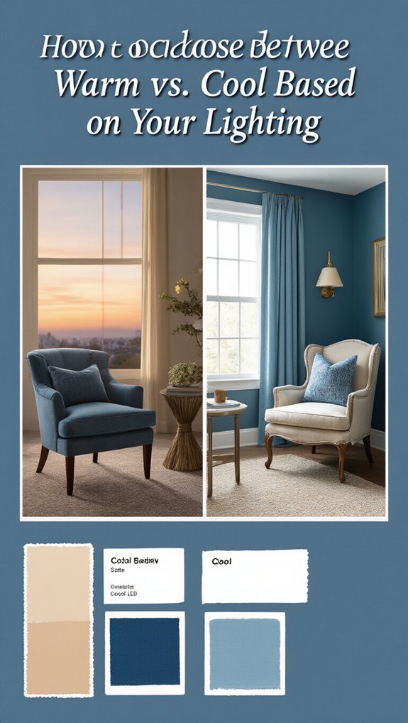 blue shifts under different lighting