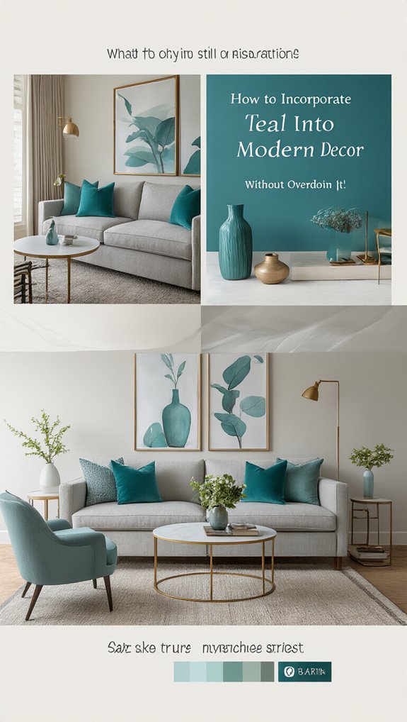 match teal to lighting