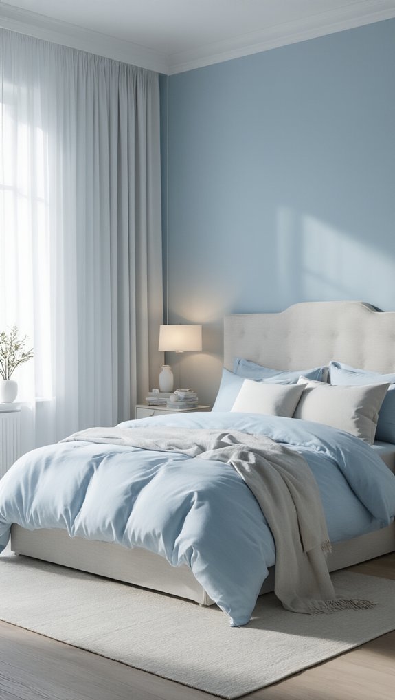 sky blue lowers heart rate