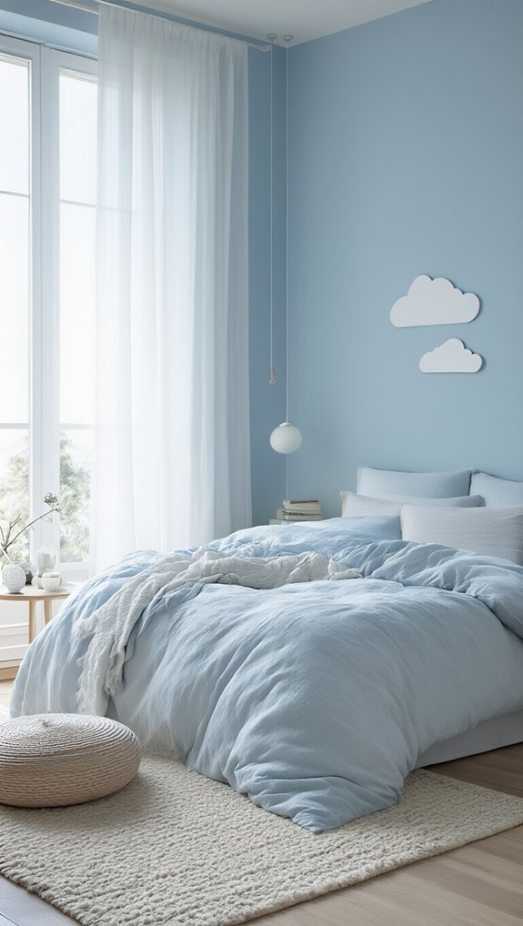 versatile calming sky blue