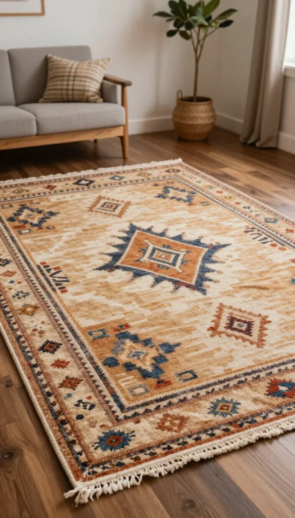 3. Hand-Knotted Wool Tribal Rug — Loloi
