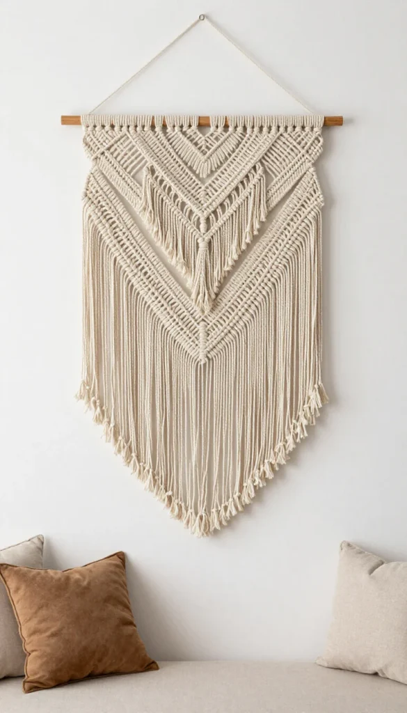 Large Macrame Woven Wall Hanging