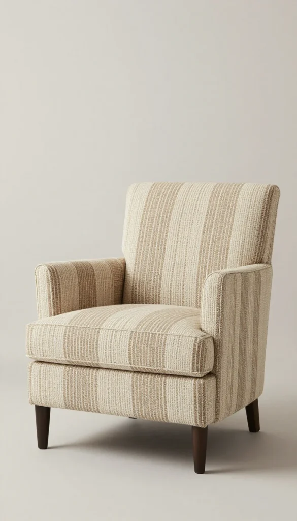 Mud Cloth Inspired Accent Chair