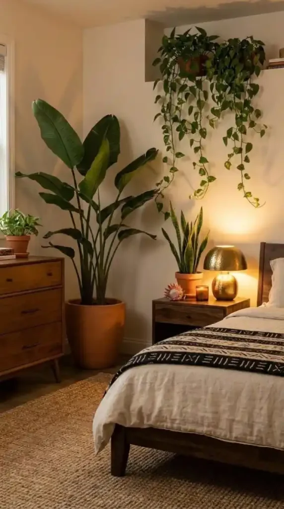 a-large-bird-of-paradise-in-a-terracotta-pot-at-the-far-bedroom-corner-with-dramatic-broad-leaf-silhouette