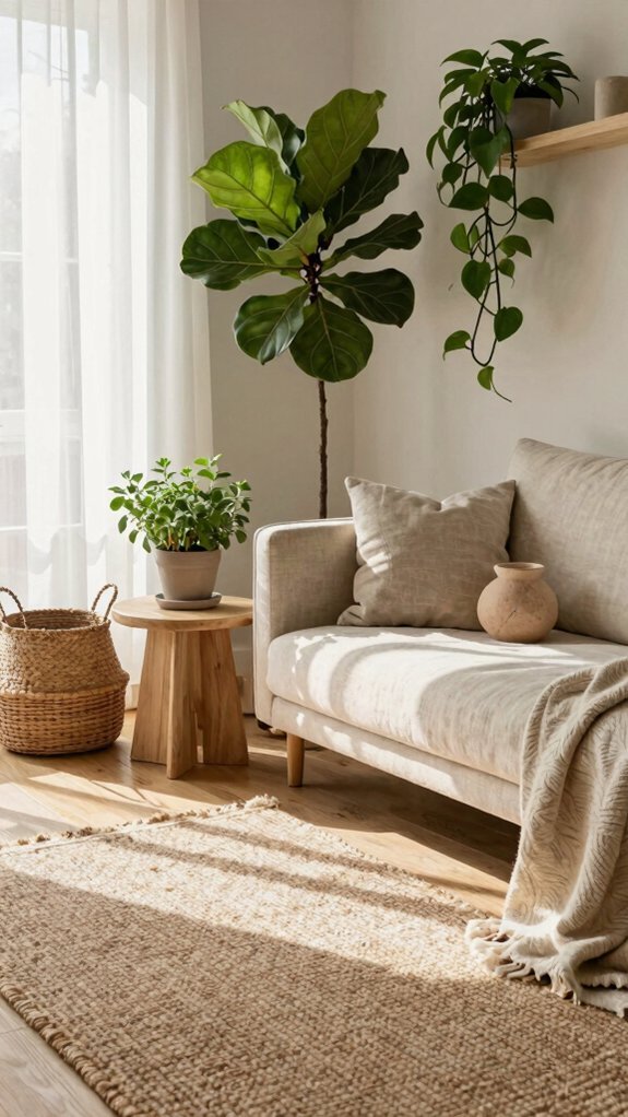 abundant greenery organic materials