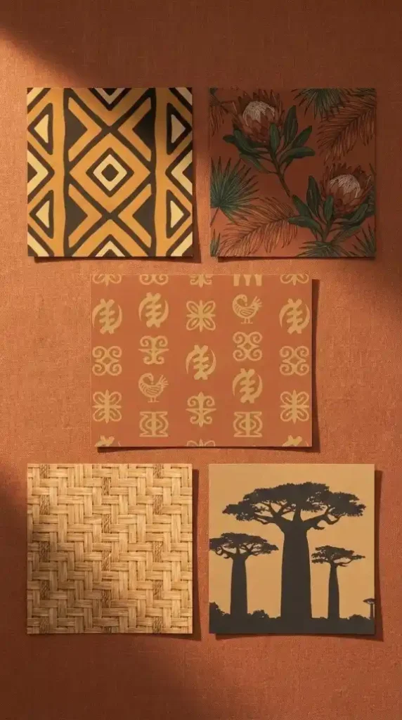 adinkra-symbol-swatch-gold-terracotta-ground