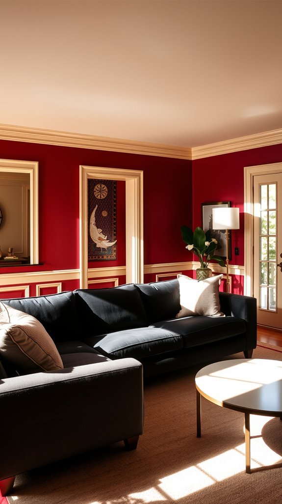 behr moroccan ruby luxe budget