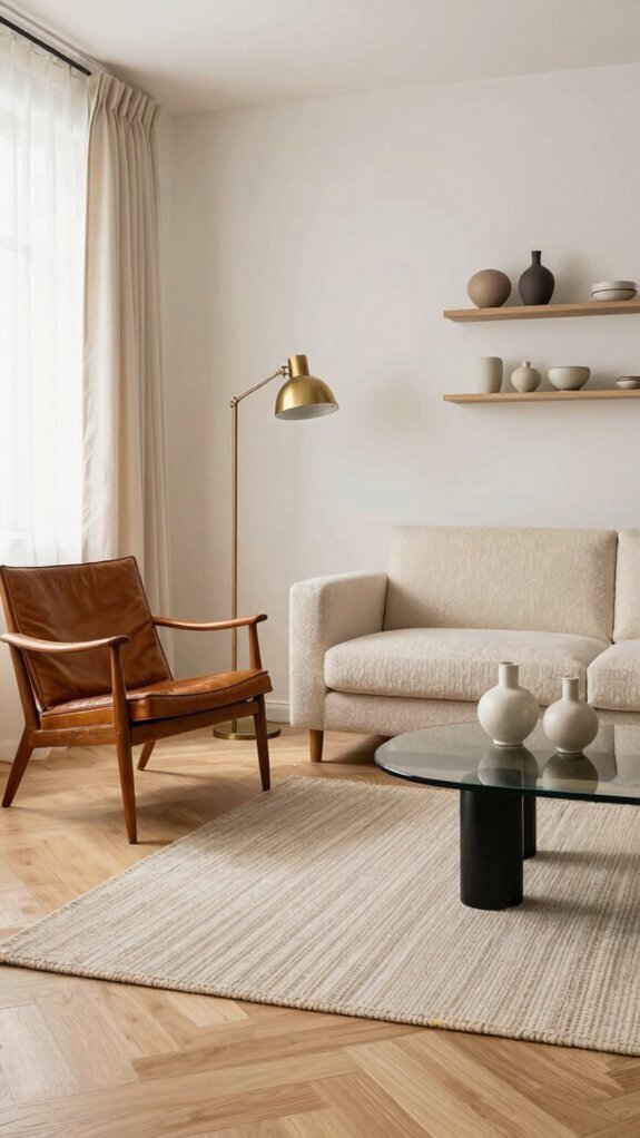 blending vintage nordic with contemporary pieces