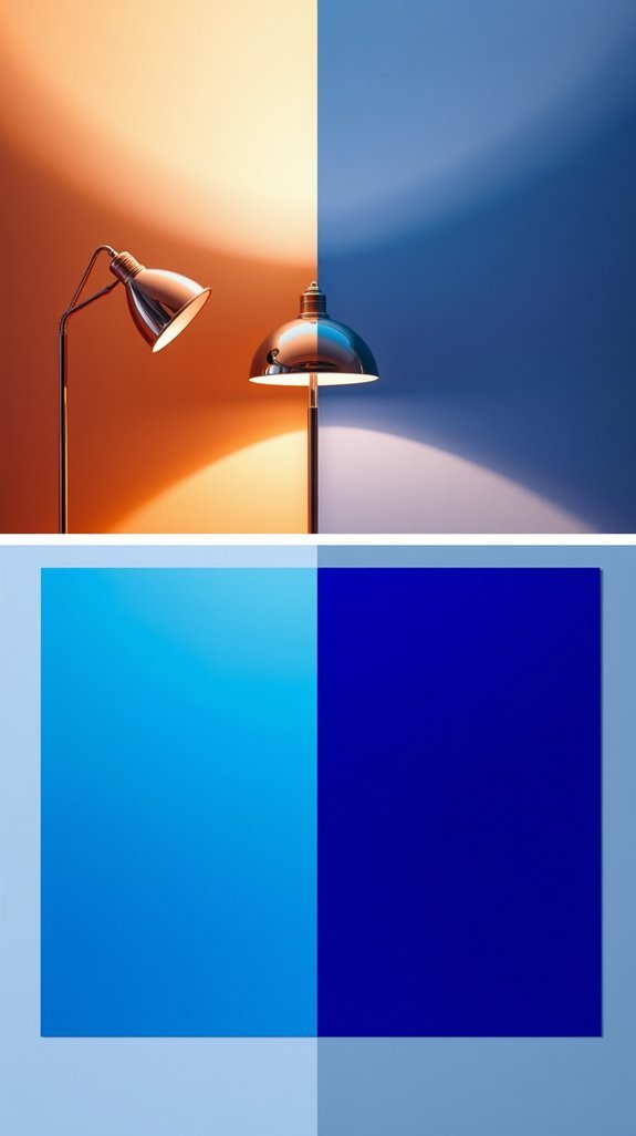 blue lit leds cozy transformation ahead