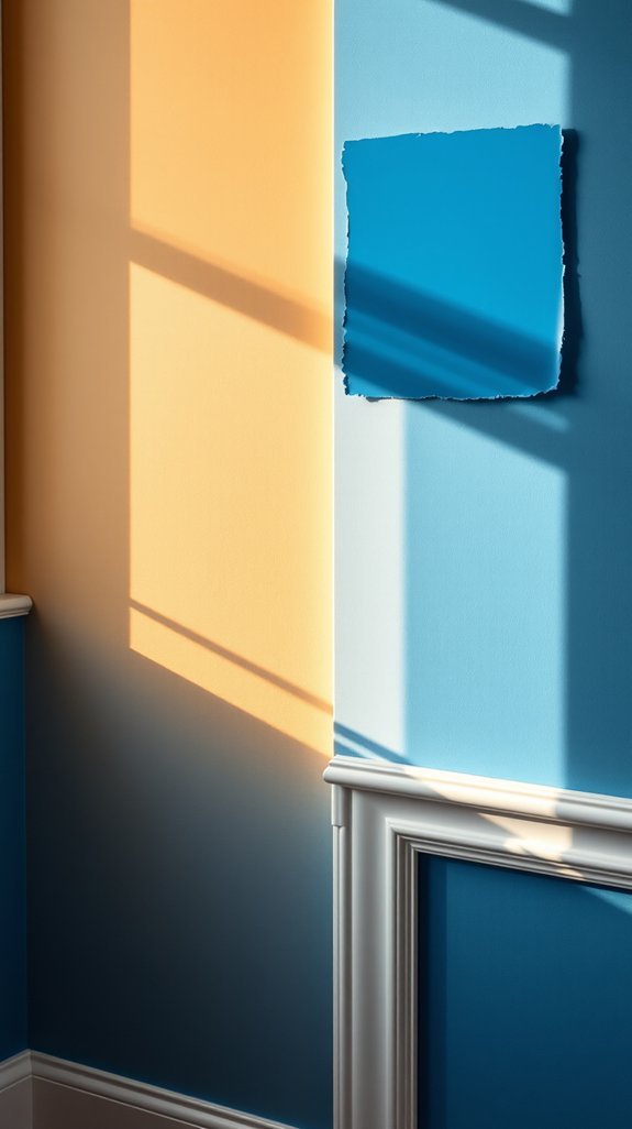 blue undertone paired with white warmth or crispness