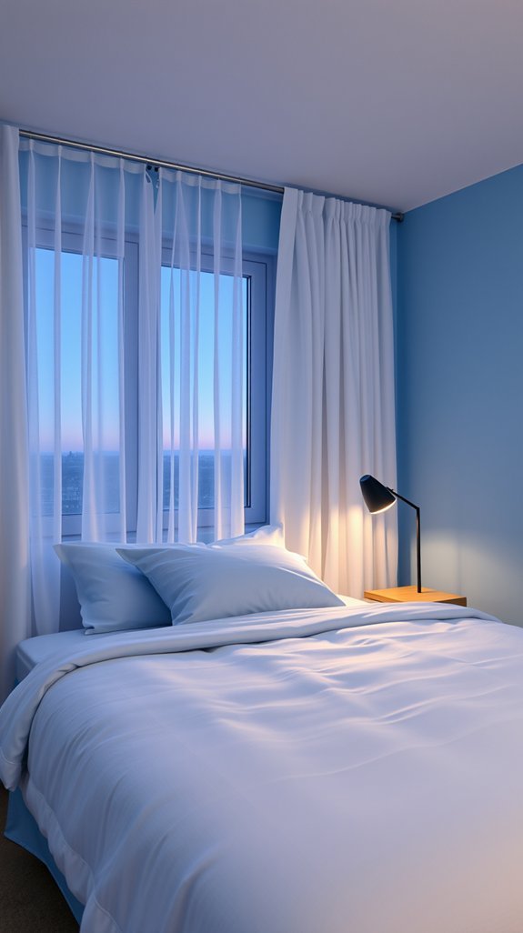 blue walls calm not hijack sleep