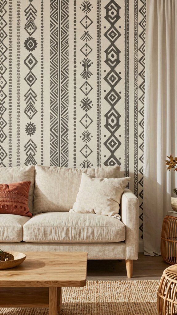 bold prints calming neutrals harmonize