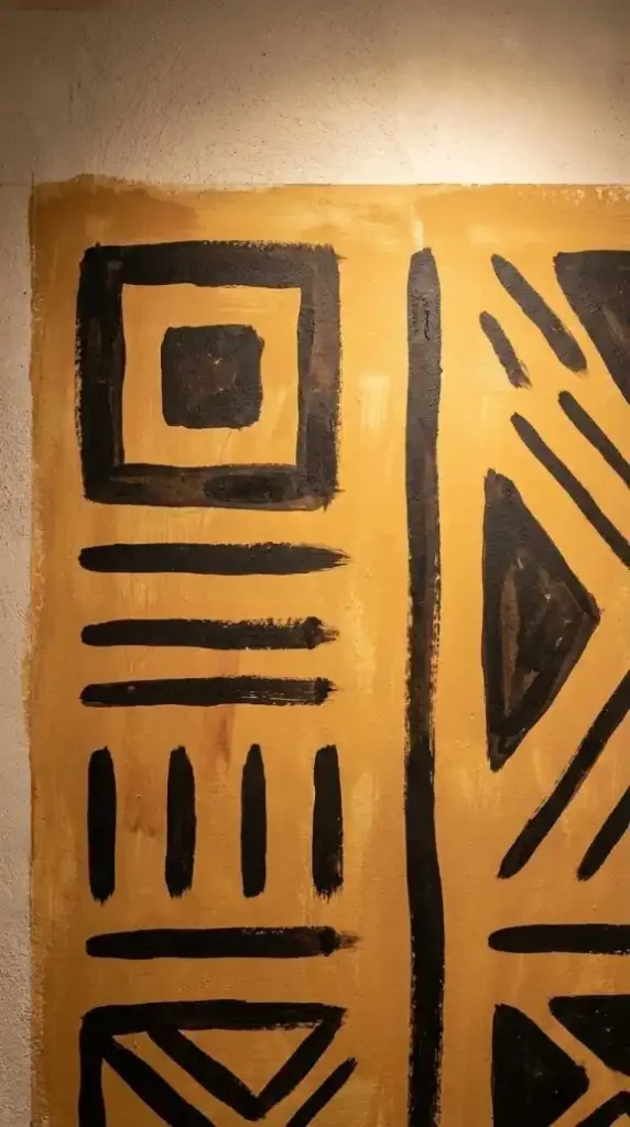 close-up-hand-painted-afro-bohemian-wallpaper-section