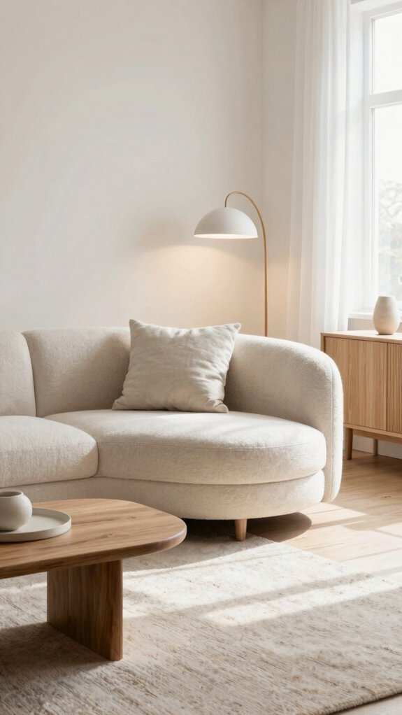 deliberate balance of soft geometry