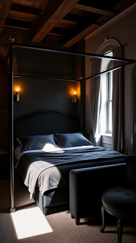 dimmed textures moody glamour salvation