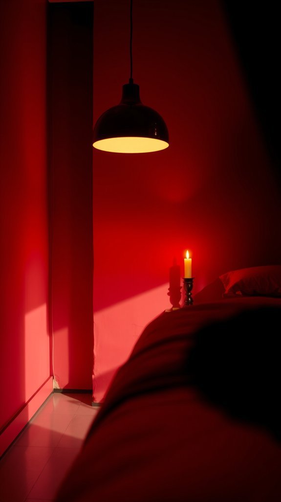 dimmers perfect moody red lighting