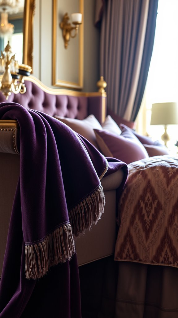 drape throw with intention