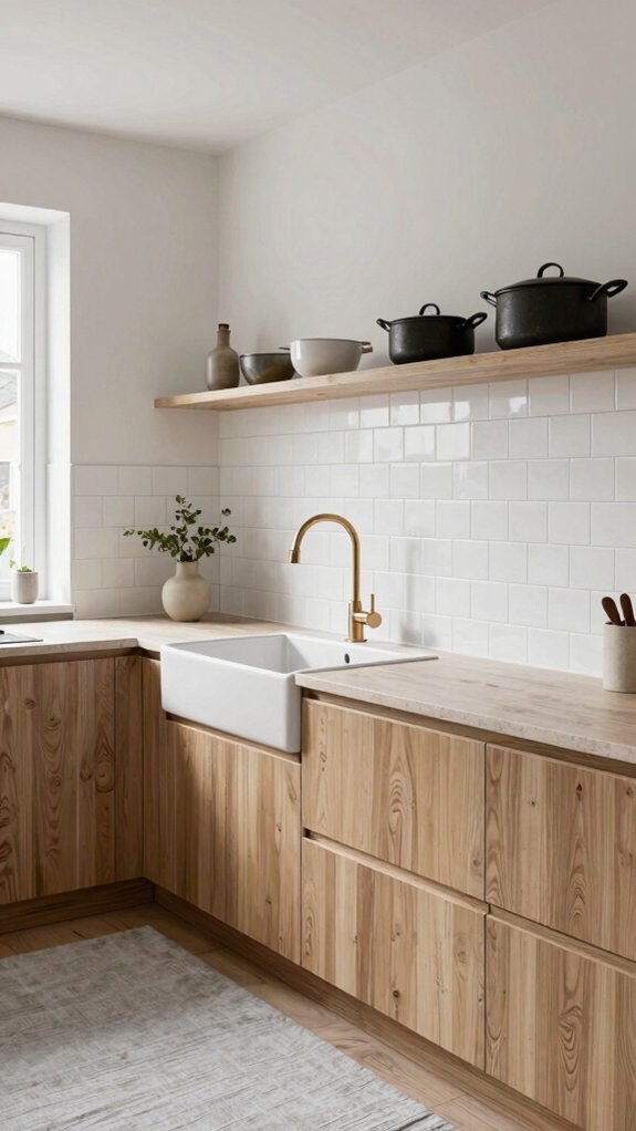 durable scandinavian kitchen materials