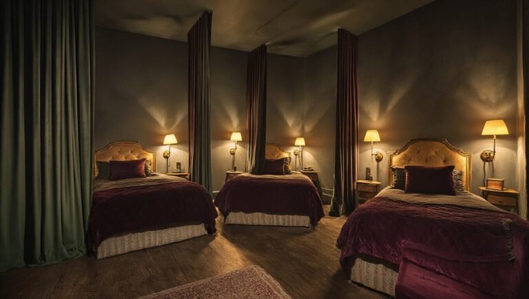 five speakeasy bedrooms moody lighting