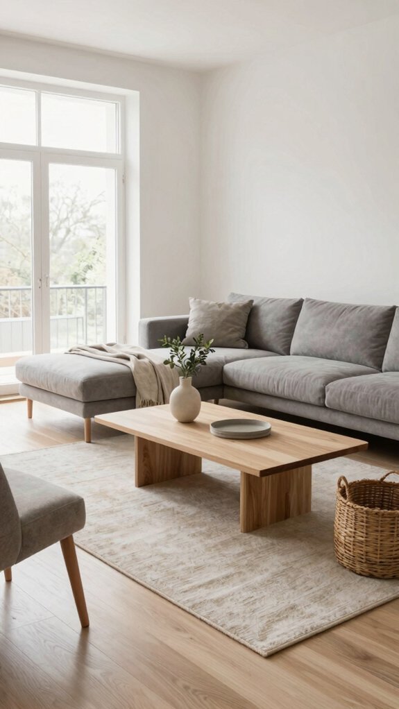 functional minimal furniture for calm spaces