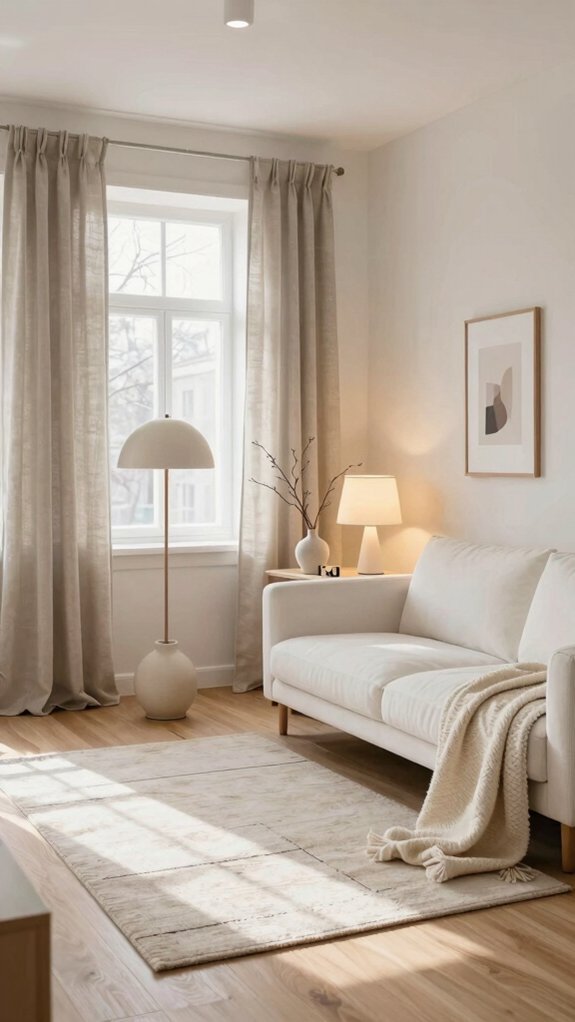 layered lighting minimal accessories