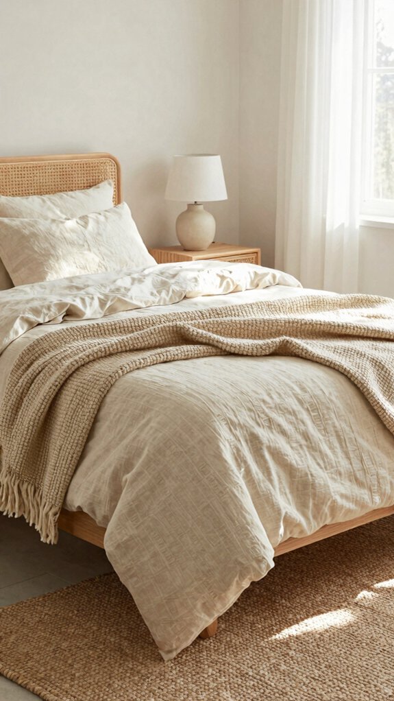 layered natural textured comfort ambience