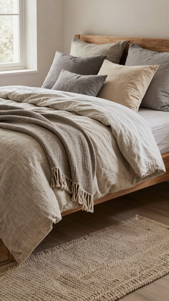 layered nordic textiles for coziness