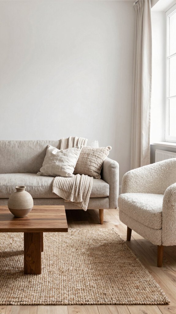 layered textures for warm nordic interiors