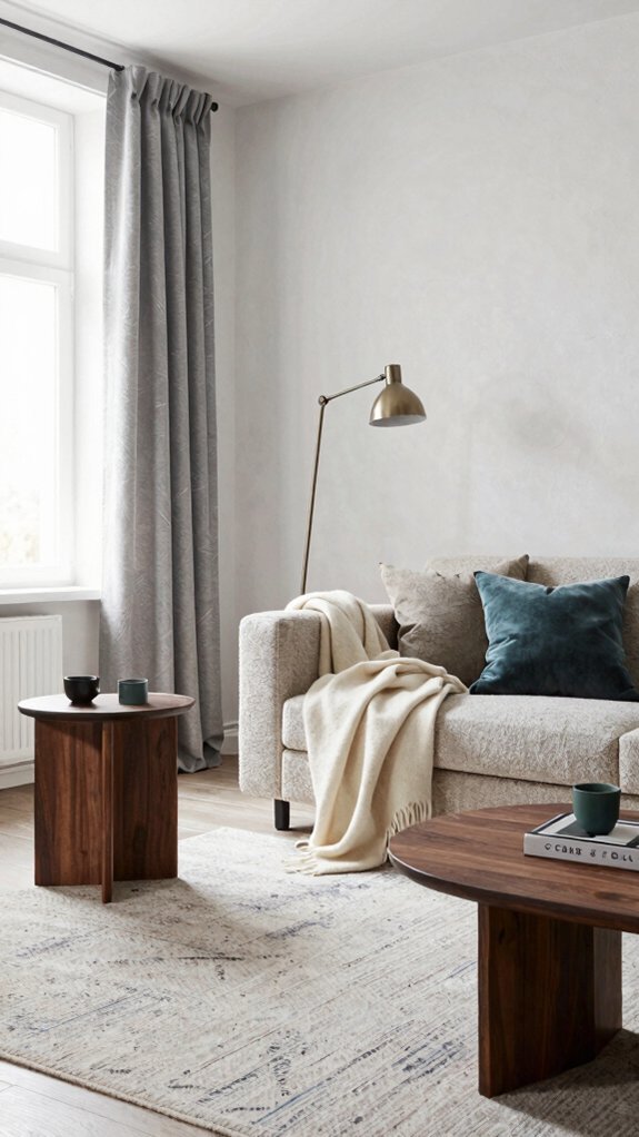 layered textures warm minimalism depth