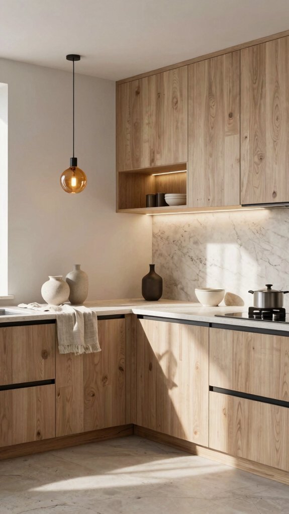 layered warm minimalist illumination ambiance