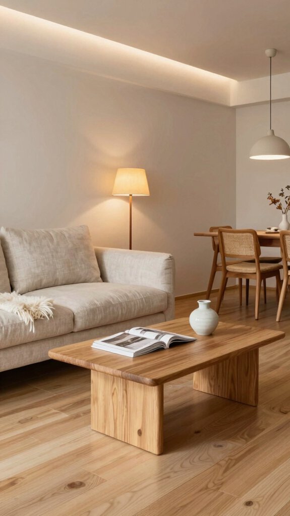 layered warming lighting accents spaces