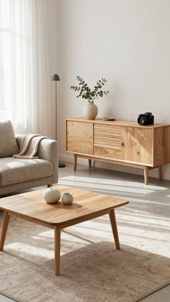 light wood warm minimalism scandinavian craftsmanship