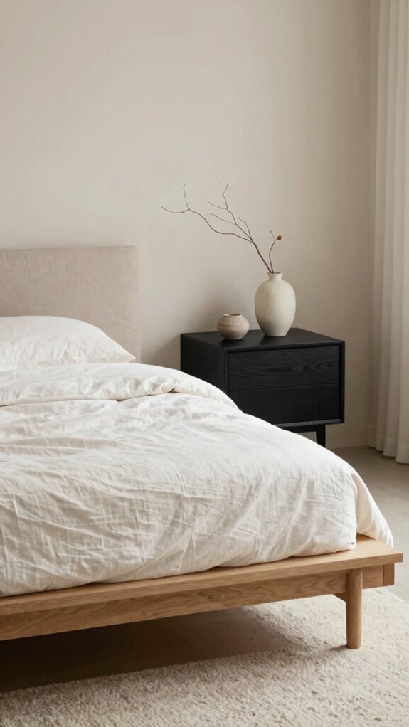 low profile furniture calming space