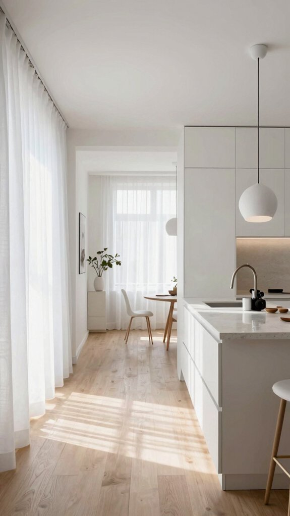 maximize light open space