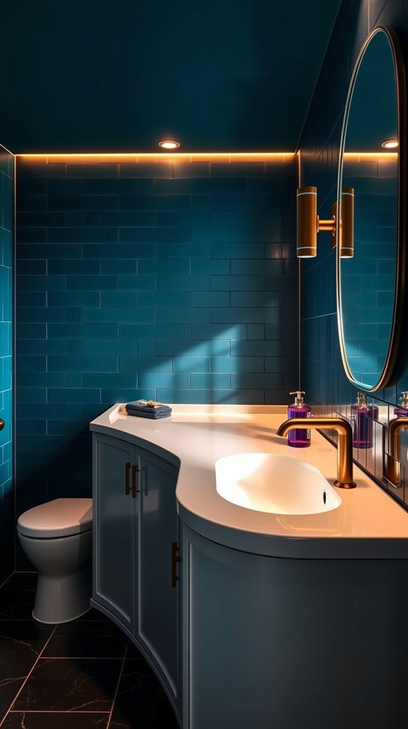 metallics as light sources for blues