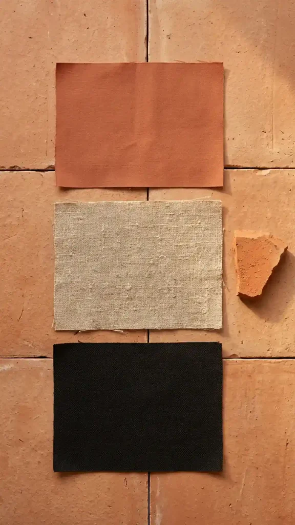 mid-terracotta-cotton-warm-sand-linen-natural-undyed-black-canvas