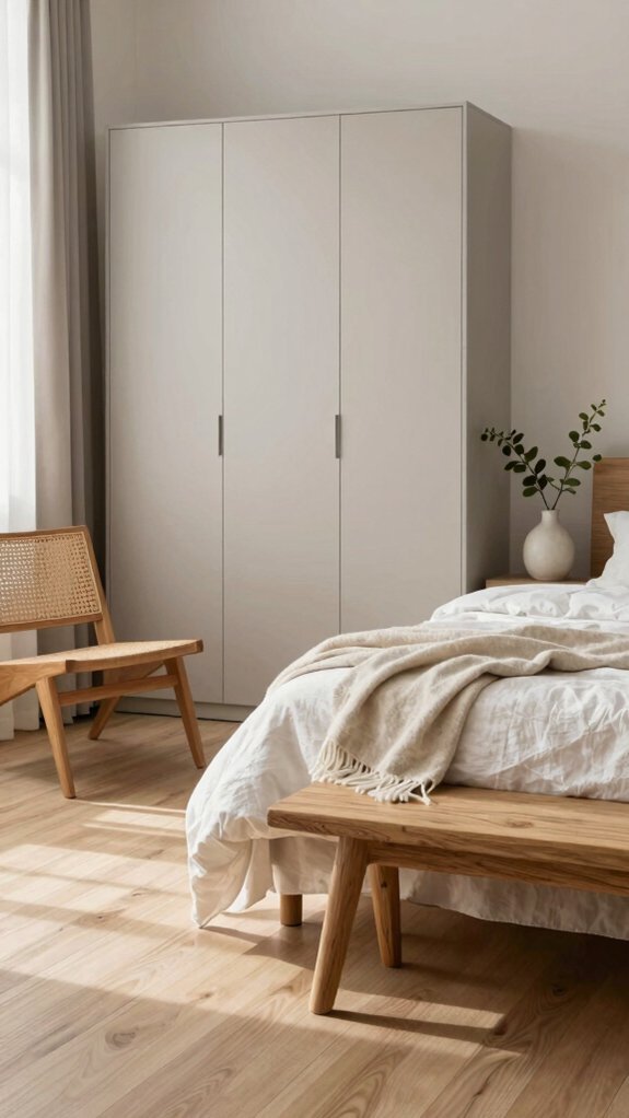 minimal concealed scandinavian storage solutions