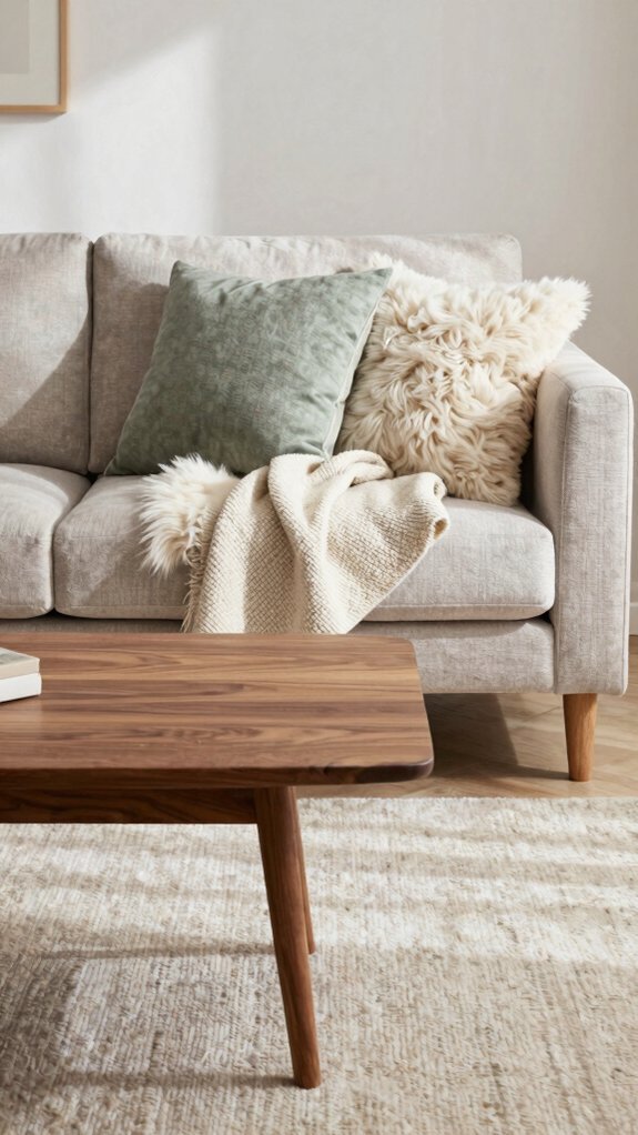 natural fibers textured warmth serene balance