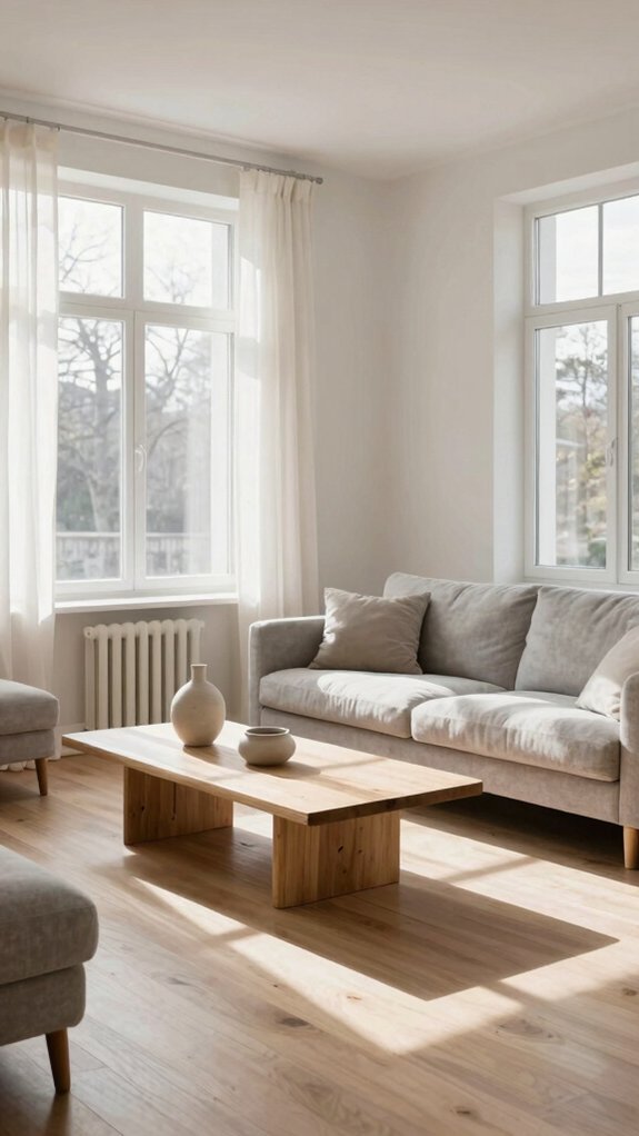 natural light bright scandinavian interiors