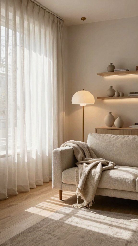 natural light layered warm illumination