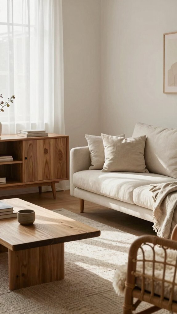 natural materials define scandinavian furniture