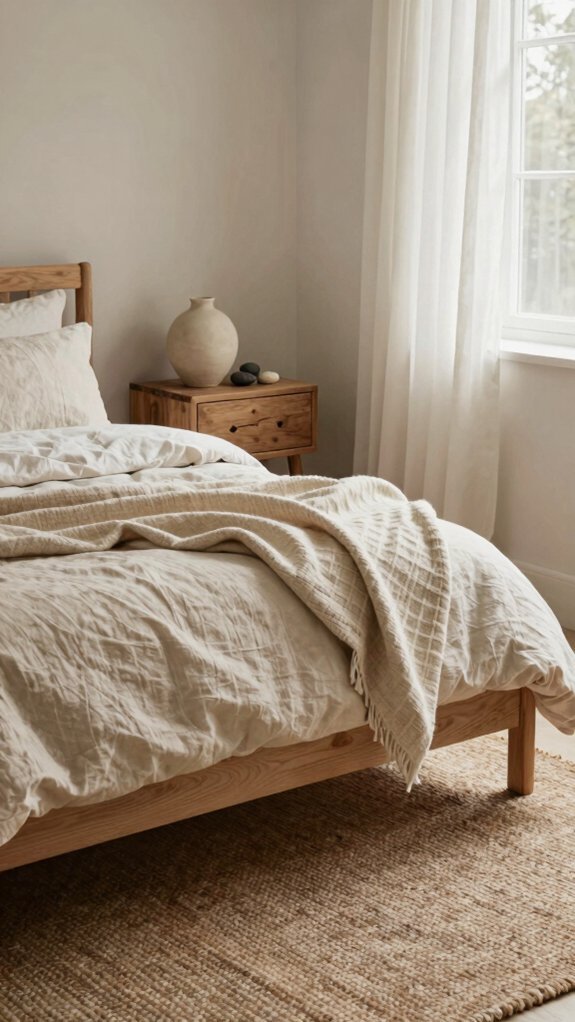 natural materials invite touch warmth