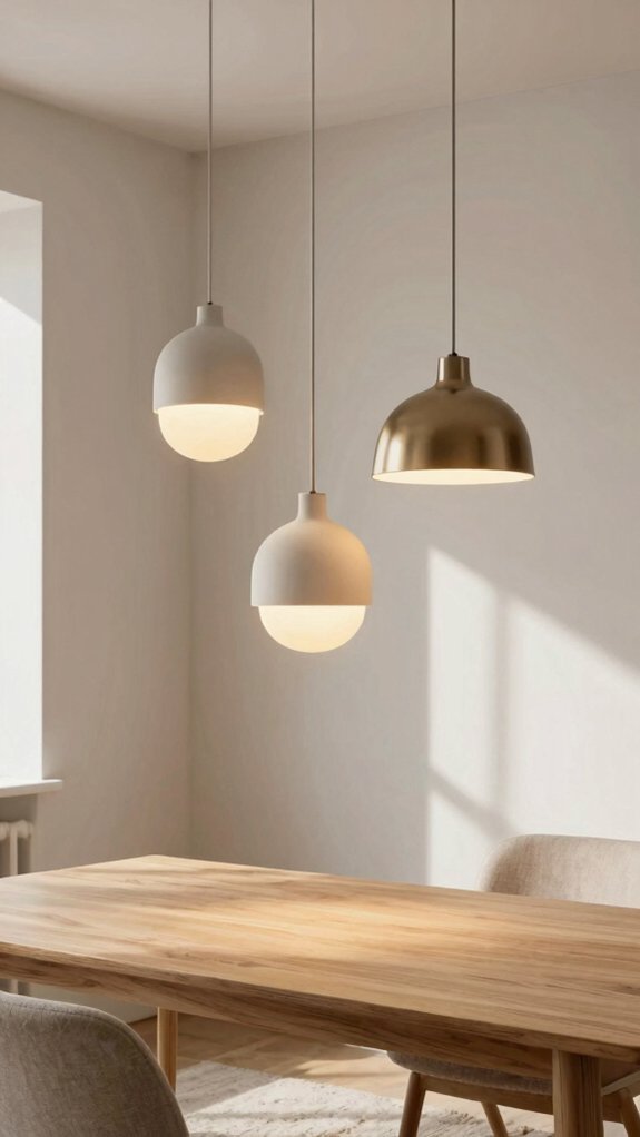 natural sculptural pendant lighting